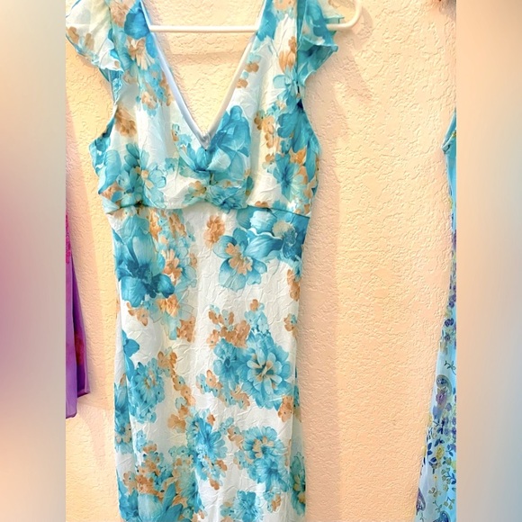 My Michelle Dresses & Skirts - Vintage My Michelle chiffon floral dress